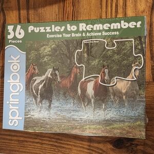 Alzheimer & Dementia Activity - 36 Piece Jigsaw Puzzle Summer Creek NEW